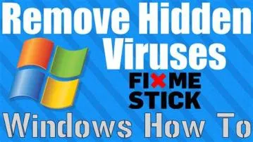 Can a virus be hidden?