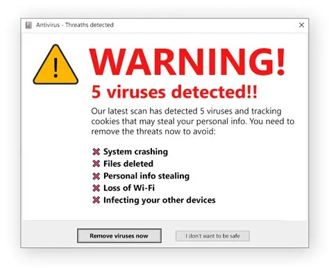 Can you get a fake virus