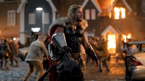 Who is the child at the end of thor