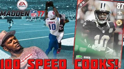 Who was 100 speed in madden