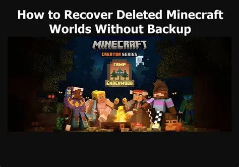 How do i recover my minecraft world on android