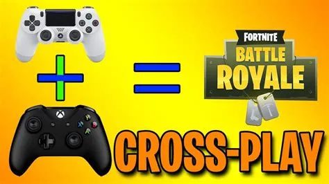 Can you cross play fortnite on ps4 and xbox