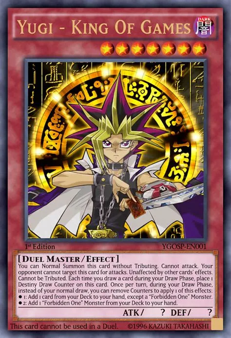 Is yu-gi-oh king of games