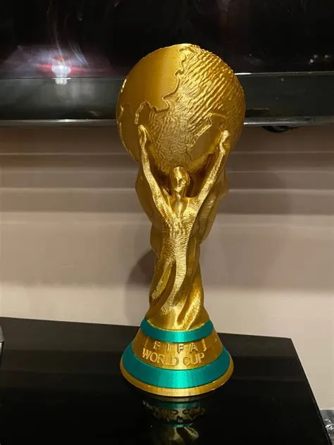 What is the world cup trophy made of