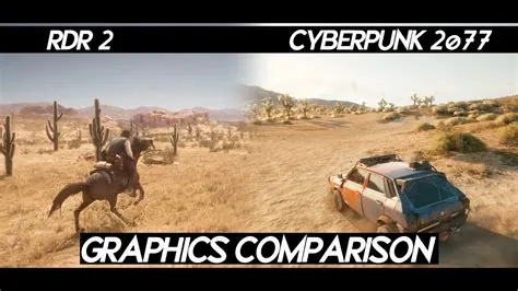 Does rdr2 have better graphics than cyberpunk