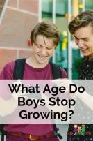 What age do you stop growing?