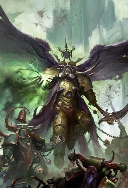 Why did mortarion fall to chaos