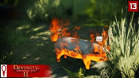 What to do with flaming pigs divinity 2