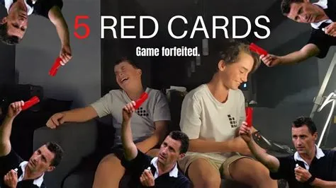 How many red cards until you forfeit in fifa