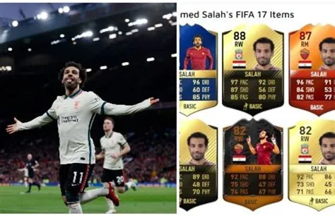 How much is salah rated in fifa 22