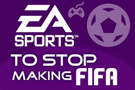 Why did ea stop making fifa