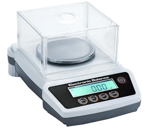 How do you know if a weighing balance is accurate