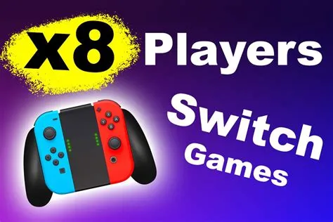 Can you play switch with 8 players