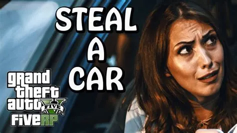 What button to steal a car in gta