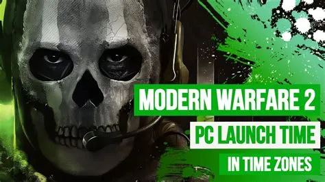 What time does modern warfare 2 come out gmt