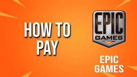 How do i pay my epic games