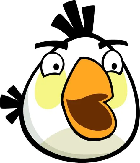 What gender is the white angry bird