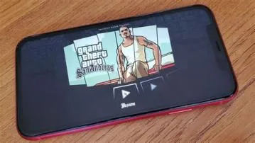 Is there gta san andreas for iphone?