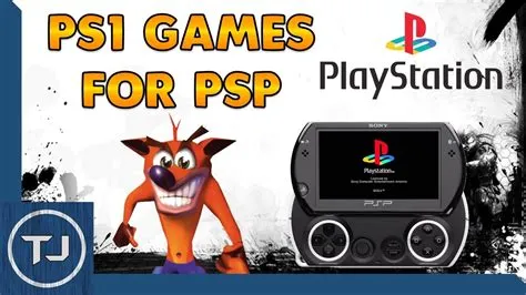 Can you play ps1 games on a psp