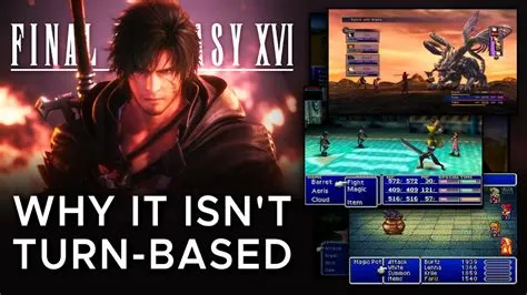 Why is final fantasy not turn-based anymore