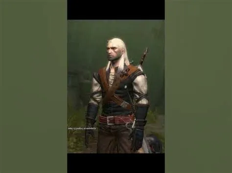 Why cant geralt speak