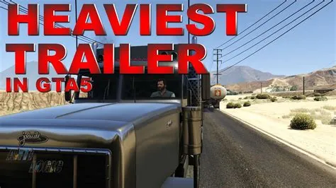 Whats the heaviest truck in gta