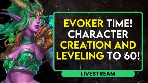 Do evokers start at level 60