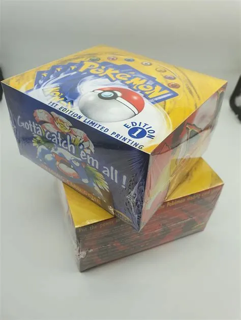 Should i keep pokémon boxes sealed