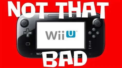 Why was the wii bad