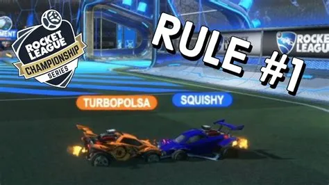 What is the number 1 rule in rocket league