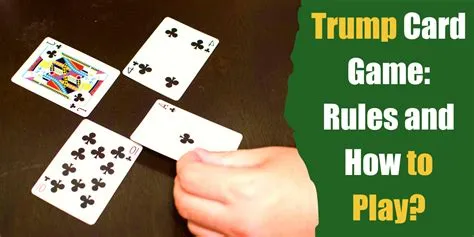 What is trump card game called