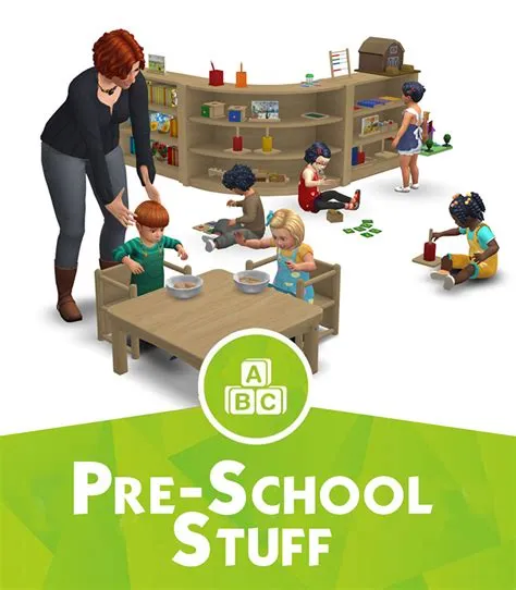 Can toddlers go to school in sims