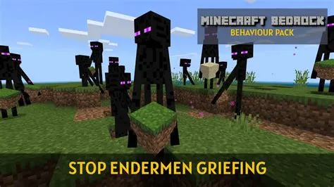 Do endermen stop being angry