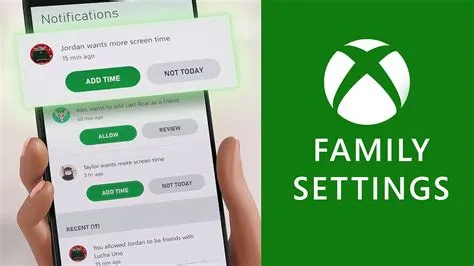 How do i manage family members on xbox live