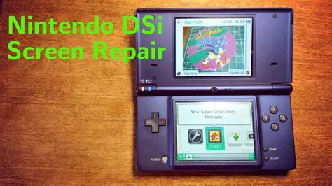 Can nintendo ds screen be repaired