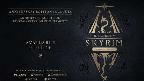 Is skyrim anniversary edition free