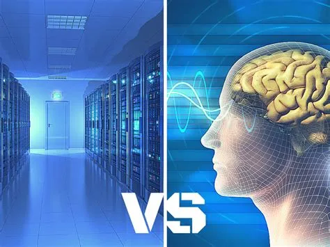 Is the human brain more powerful than a quantum computer