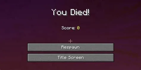 Can you respawn where you died in minecraft