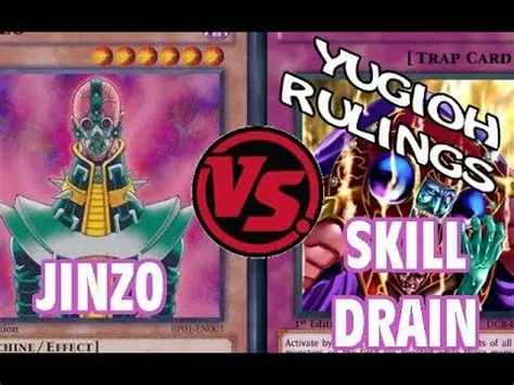 Can skill drain stop jinzo