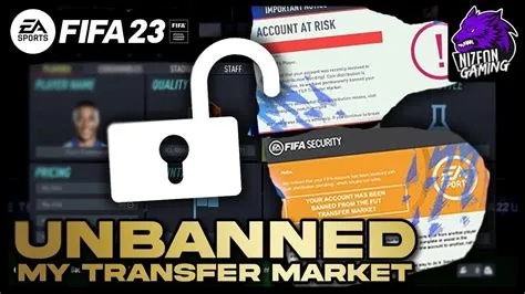 How do you get unbanned from fifa transfer market