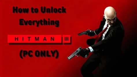 Does hitman 3 come with everything