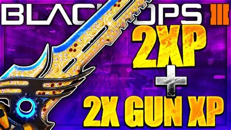 Does double xp work for weapons