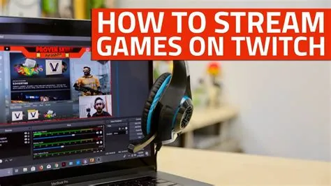 How to stream games on pc