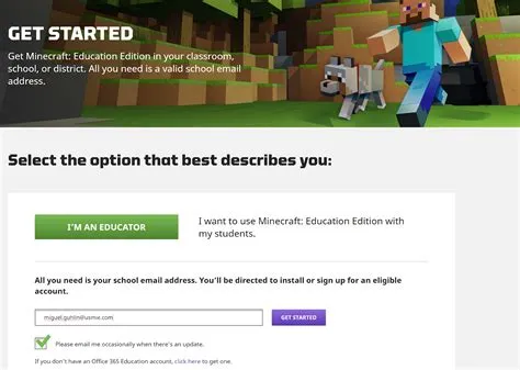 Can you get minecraft education edition without school email