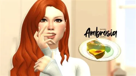 Can you buy ambrosia sims 4