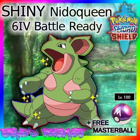 Is shiny nidoqueen rare