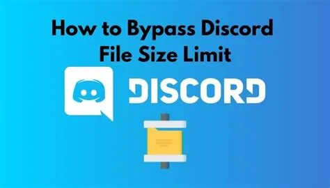 How to bypass discord 100mb limit