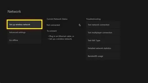 Why doesnt my xbox series s connect to wi-fi