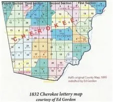 Why did georgia have land lotteries?