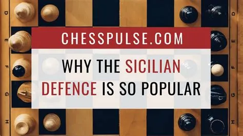 Why is sicilian so popular in chess